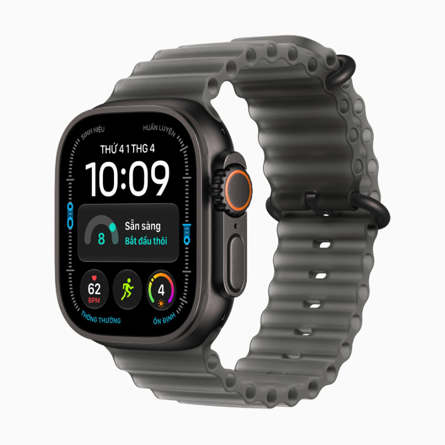 Apple Watch Ultra 4 49mm (5G) Viền Titan Dây Ocean - NEW