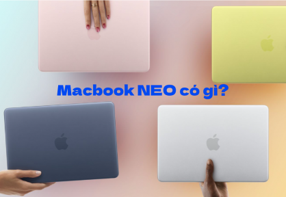 Apple ra mắt loạt sản phẩm mới 2026: Macbook NEO, iPhone 17e, MacBook M5, iPad Air M4,màn Studio Display