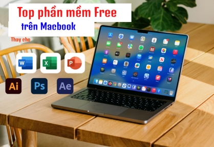 Top phần mềm thay thế Office, Photoshop, AutoCAD miễn phí trên MacBook 2026