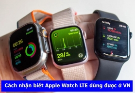 Apple Watch LTE là gì? Cách kiểm tra eSIM hỗ trợ tại Việt Nam 2026