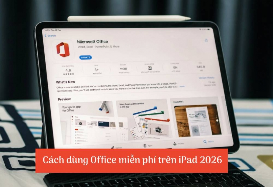 Top Những Cách Dùng Office Miễn Phí Trên iPad 2026