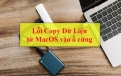 Cách sao chép dữ liệu từ Macbook vào ổ cứng, usb