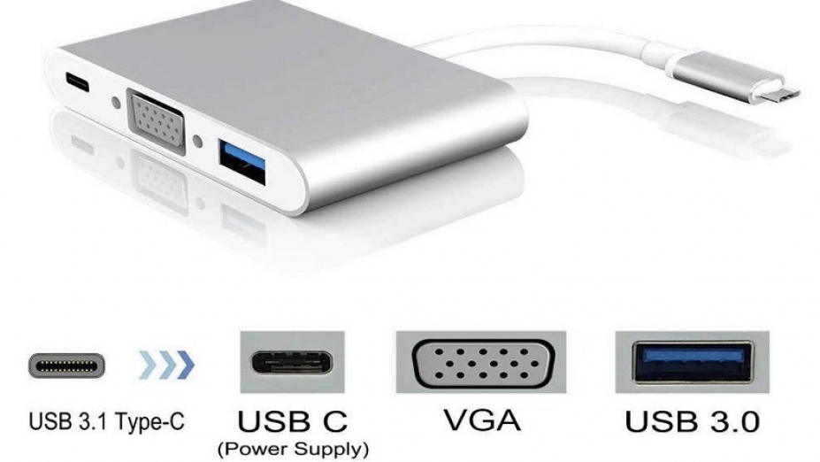 Các loại type c, usb hub, usb to vga cho Macbook giá rẻ