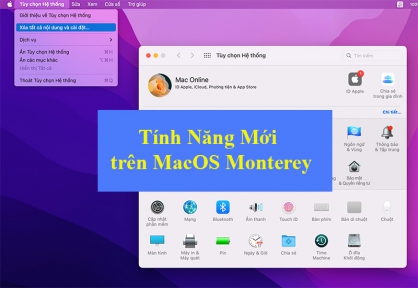 Cách xoá tất cả nội dung và cài đặt trên MacOS Monterey